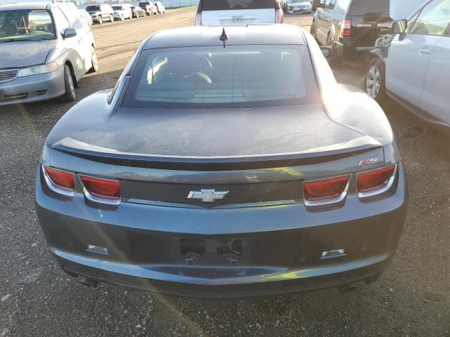 2G1FB1EVXA9223399 - 2010 CHEVROLET CAMARO LT GRAY photo 6