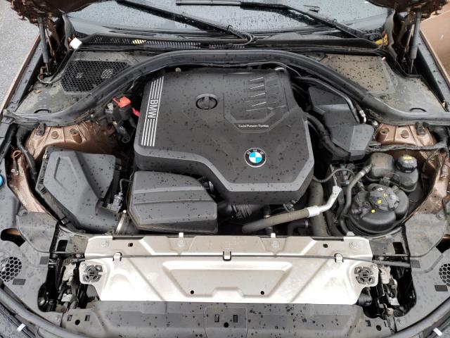 WBA5R1C57KAK07679 - 2019 BMW 330I BROWN photo 7