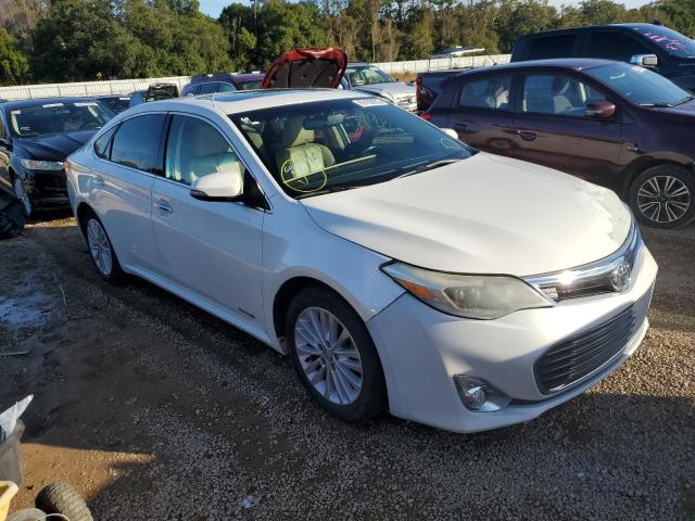 4T1BD1EB1DU010091 - 2013 TOYOTA AVALON HYB WHITE photo 4