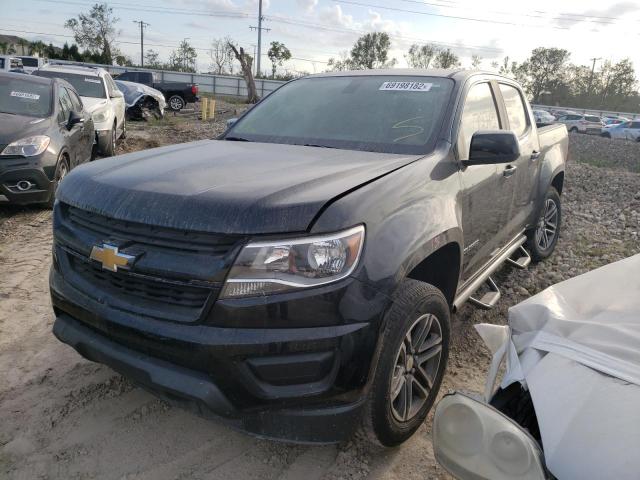 1GCGSBEN2K1107721 - 2019 CHEVROLET COLORADO BLACK photo 2