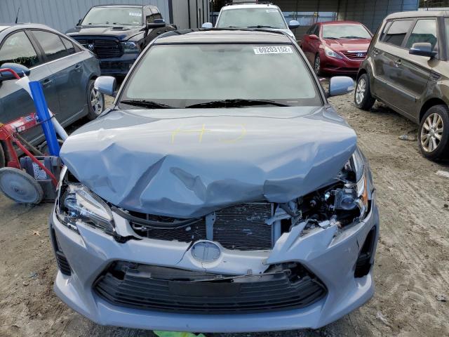 JTKJF5C79E3070572 - 2014 TOYOTA SCION TC GRAY photo 5