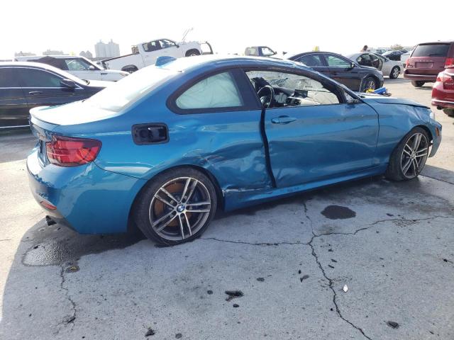 WBA2J5C02L7E31725 - 2020 BMW M240I BLUE photo 3