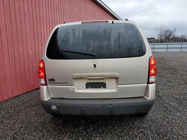 1GMDU03198D166818 - 2008 PONTIAC MONTANA SV BROWN photo 6