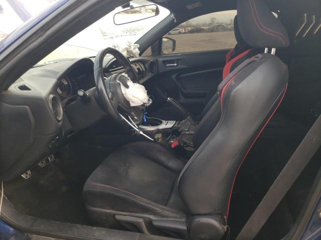 JF1ZNAA12F9709514 - 2015 TOYOTA SCION FR-S BLUE photo 7