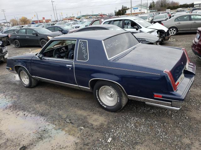 2G3AK47J2B2428092 - 1981 OLDSMOBILE CUTLASS CA BLUE photo 2