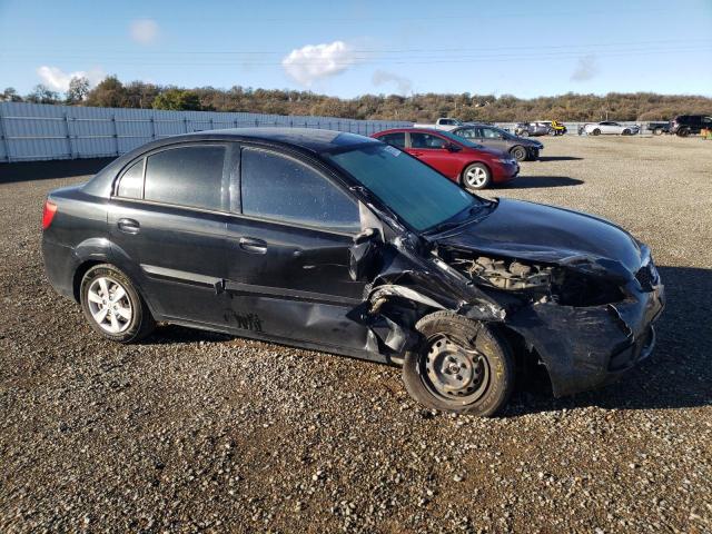 KNADH4A32B6855919 - 2011 KIA RIO BASE BLACK photo 4