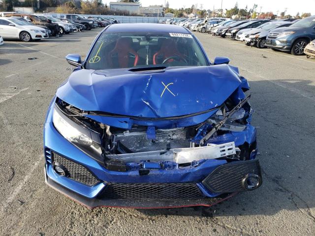 SHHFK8G72JU203480 - 2018 HONDA CIVIC TYPE BLUE photo 5