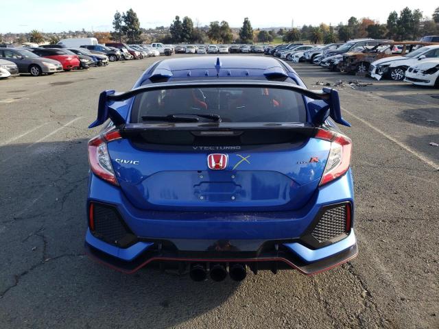 SHHFK8G72JU203480 - 2018 HONDA CIVIC TYPE BLUE photo 6