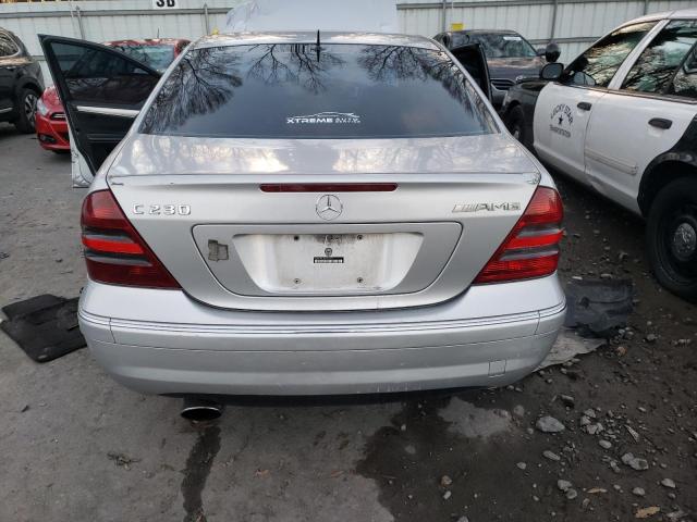 WDBRF40J55F662973 - 2005 MERCEDES-BENZ C 230K SPO SILVER photo 6