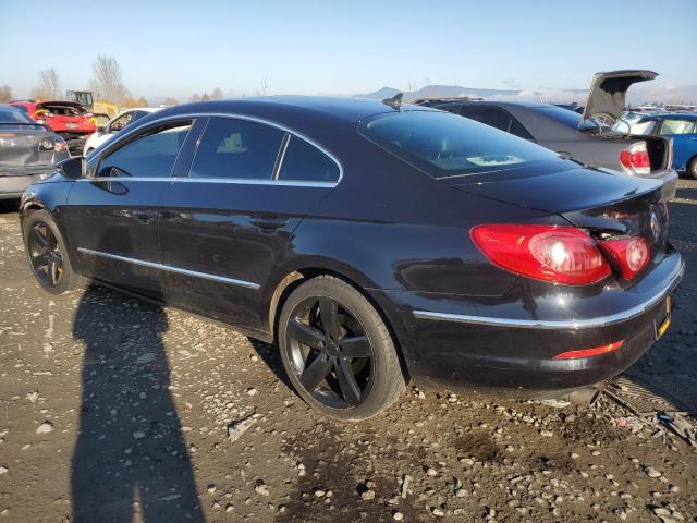 WVWHN7AN6BE719380 - 2011 VOLKSWAGEN CC LUXURY BLACK photo 2