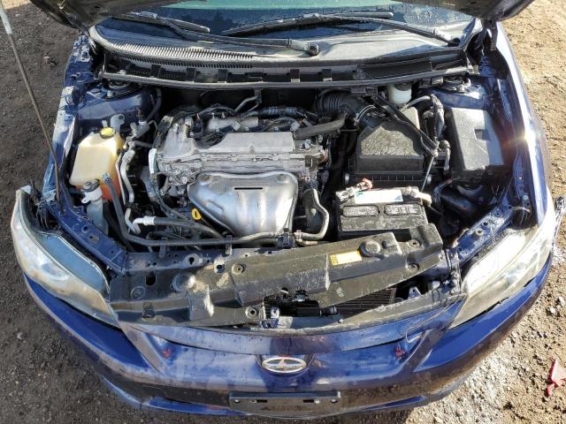 JTKJF5C7XD3045369 - 2013 TOYOTA SCION TC Синій фото 11