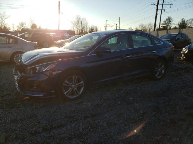 5NPE34AFXJH634542 - 2018 HYUNDAI SONATA SPO BLUE photo 1