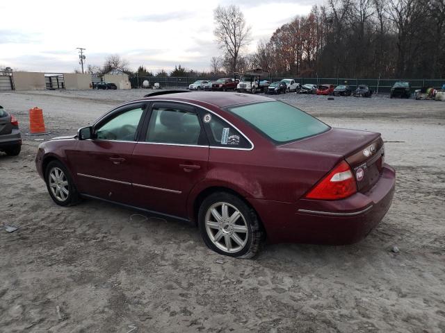 1FAFP28156G105251 - 2006 FORD FIVE HUNDR BURGUNDY photo 2