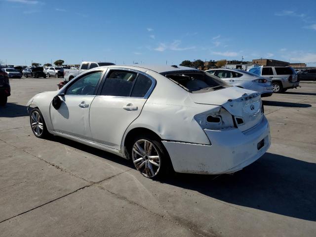 JN1CV6APXCM623560 - 2012 INFINITI G37 BASE WHITE photo 2