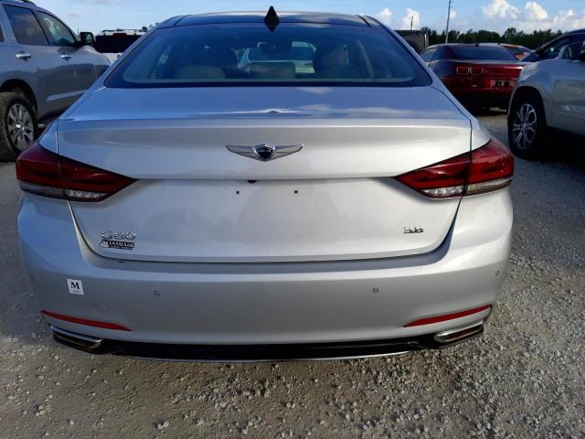 KMHGN4JE3JU239744 - 2018 GENESIS G80 BASE SILVER photo 6