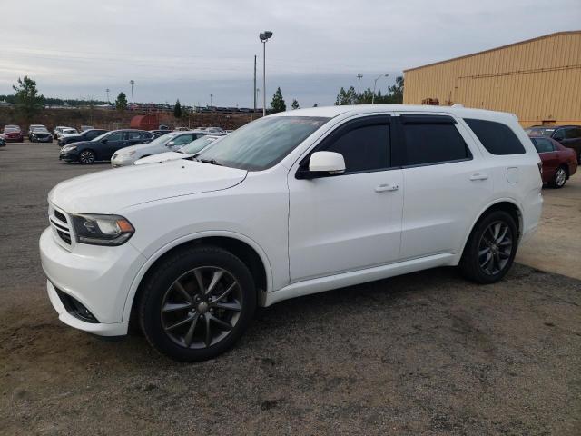 1C4RDHDGXHC719137 - 2017 DODGE DURANGO GT WHITE photo 1