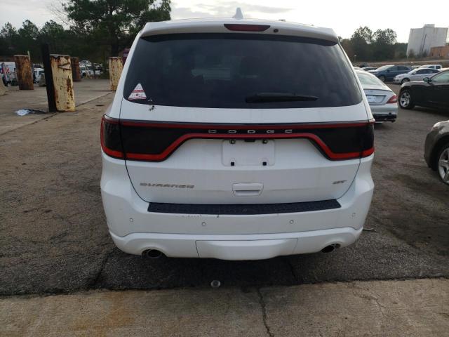 1C4RDHDGXHC719137 - 2017 DODGE DURANGO GT WHITE photo 6