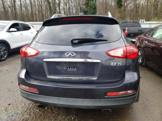 JN1AJ0HR6AM755560 - 2010 INFINITI EX35 BASE BLUE photo 6