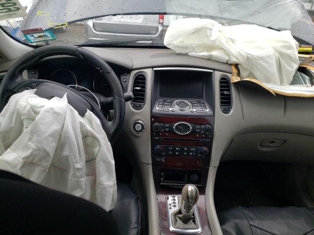 JN1AJ0HR6AM755560 - 2010 INFINITI EX35 BASE BLUE photo 8