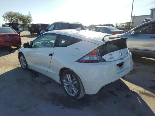 JHMZF1D6XCS002324 - 2012 HONDA CR-Z EX WHITE photo 2