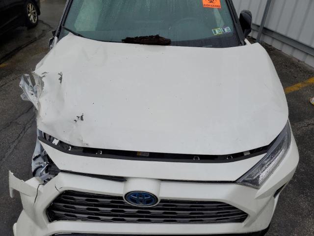 2T3E6RFV1MW020822 - 2021 TOYOTA RAV4 XSE WHITE photo 12