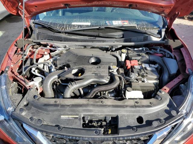 3N1CB7AP1KY245929 - 2019 NISSAN SENTRA SR RED photo 11