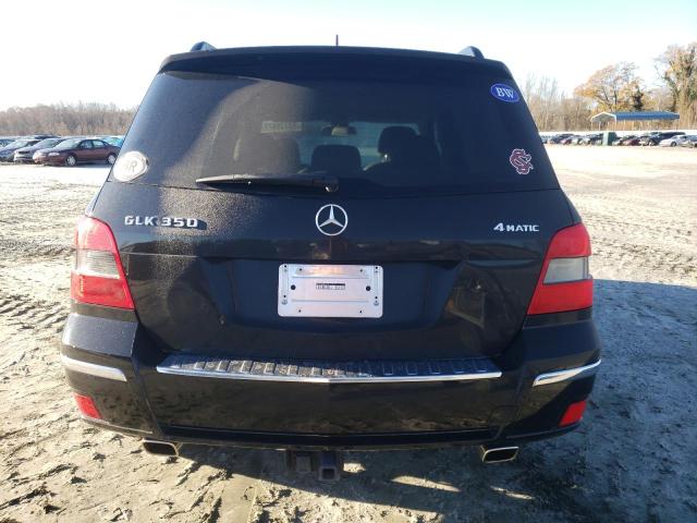 WDCGG8HB4BF659529 - 2011 MERCEDES-BENZ GLK 350 4M BLACK photo 6