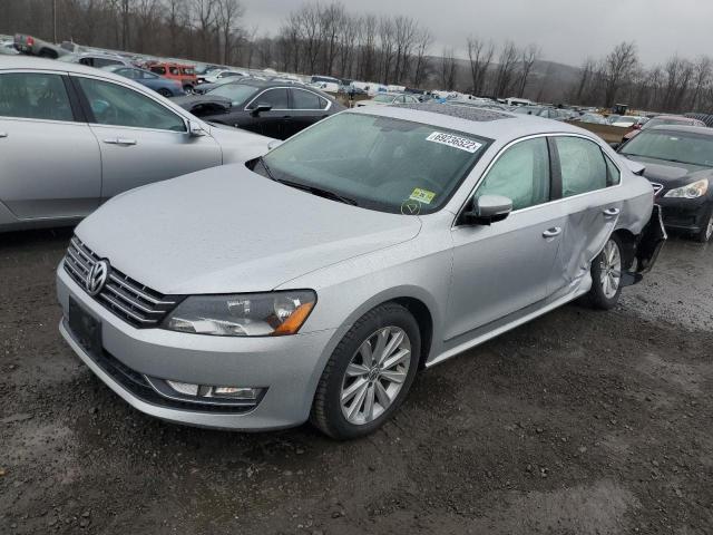 1VWCP7A30DC028781 - 2013 VOLKSWAGEN PASSAT SEL SILVER photo 1