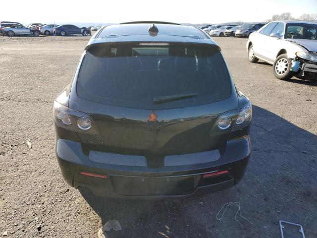 JM1BK344871649762 - 2007 MAZDA 3 HATCHBAC BLACK photo 6