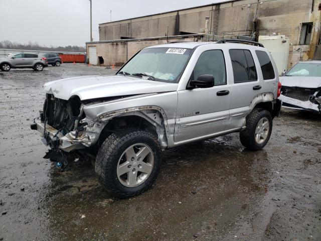 1J4GL58K82W239993 - 2002 JEEP LIBERTY LI SILVER photo 1