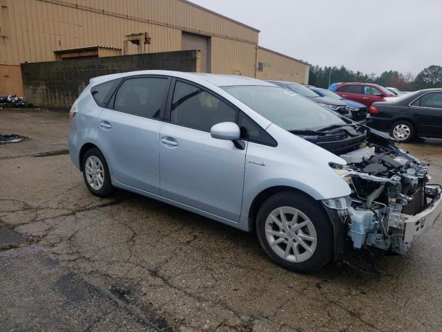 JTDZN3EU8C3115289 - 2012 TOYOTA PRIUS V BLUE photo 4