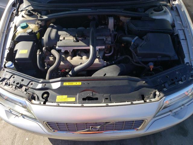 YV1TS59HX41367320 - 2004 VOLVO S80 2.5T SILVER photo 11