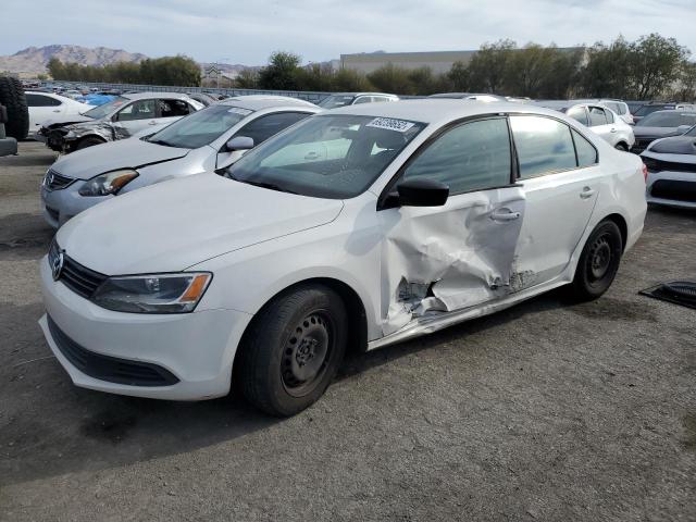 3VW2K7AJ0EM381210 - 2014 VOLKSWAGEN JETTA BASE 白色 照片 1