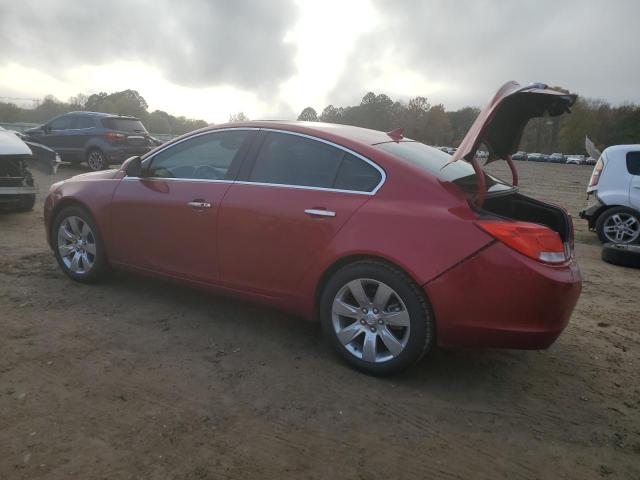 2G4GS5EV9C9214050 - 2012 BUICK REGAL PREM RED photo 2