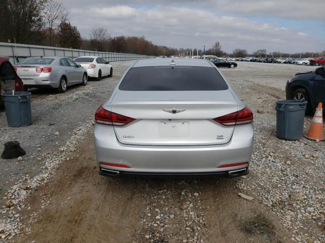 KMHGN4JE0HU183725 - 2017 GENESIS G80 BASE SILVER photo 6