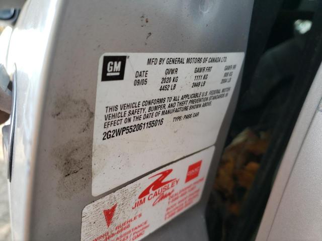  - 2000 PONTIAC GRAND PRIX SILVER photo 12