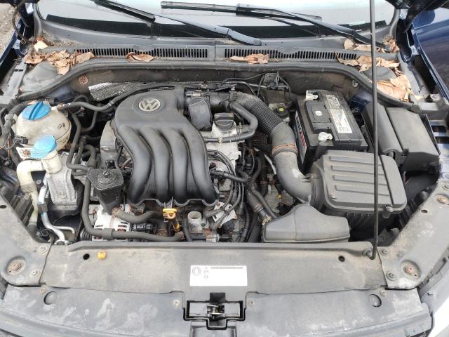 3VW2K7AJXBM106181 - 2011 VOLKSWAGEN JETTA BASE 蓝色 照片 11