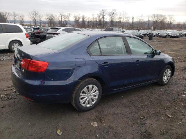 3VW2K7AJXBM106181 - 2011 VOLKSWAGEN JETTA BASE 蓝色 照片 3