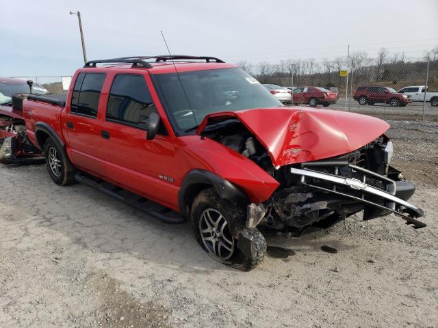 1GCDT13X84K127452 - 2004 CHEVROLET S TRUCK S1 RED photo 4