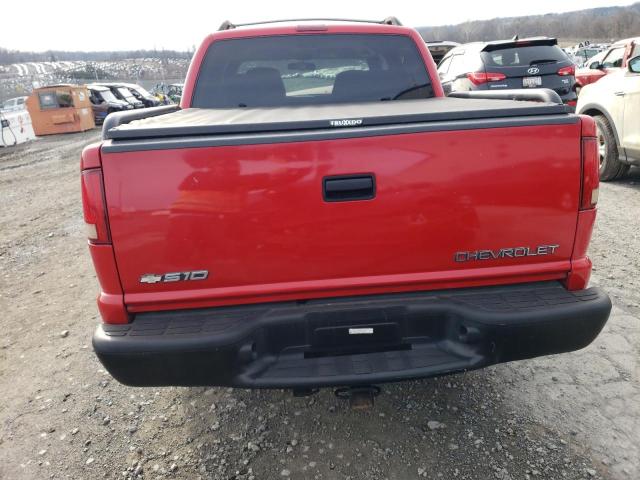 1GCDT13X84K127452 - 2004 CHEVROLET S TRUCK S1 RED photo 6