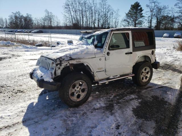1C4AJWBG2FL****** - 2015 JEEP WRANGLER S WHITE photo 1