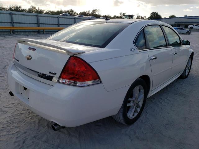 2G1WU57M891280295 - 2009 CHEVROLET IMPALA LTZ WHITE photo 3