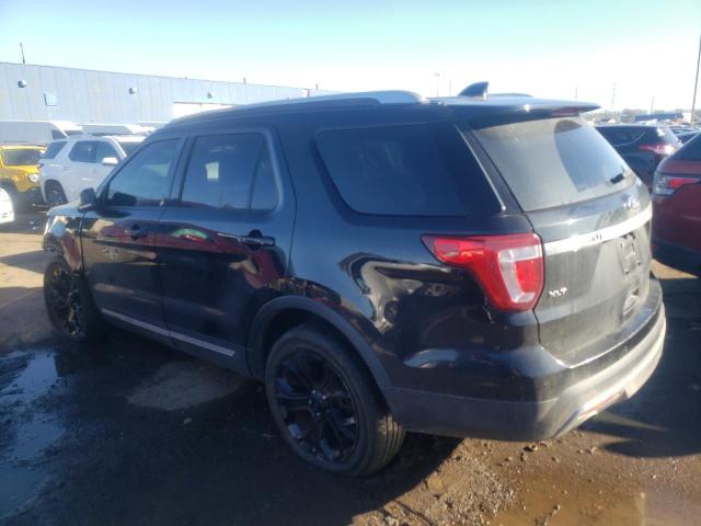 1FM5K7D84GGA25974 - 2016 FORD EXPLORER X BLACK photo 2