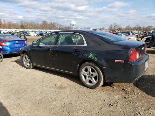1G1ZH57B084244264 - 2008 CHEVROLET MALIBU 1LT BLACK photo 2