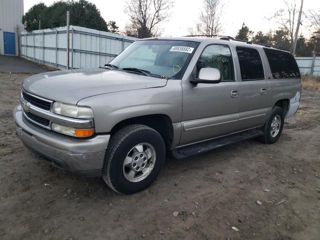 1GNFK16T91J214676 - 2001 CHEVROLET SUBURBAN K TAN photo 1