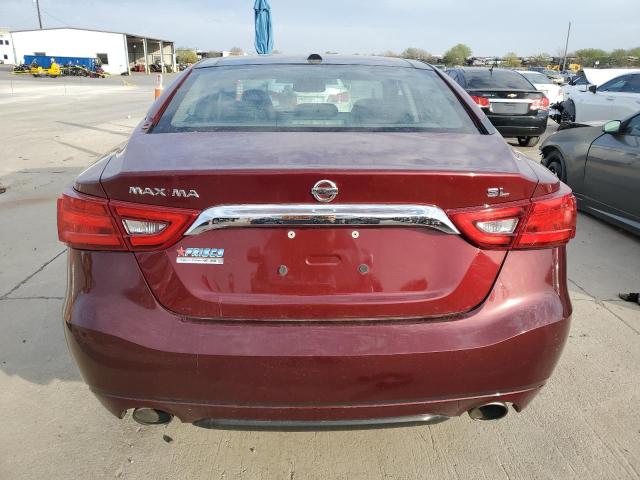 1N4AA6AP3HC446840 - 2017 NISSAN MAXIMA 3.5 MAROON photo 6