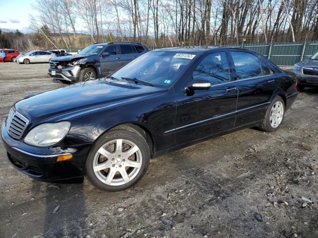 WDBNG84J03A345559 - 2003 MERCEDES-BENZ S 500 4MAT BLACK photo 1