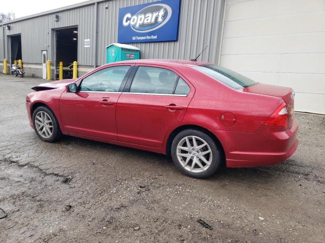 3FAHP0JG0CR223031 - 2012 FORD FUSION SEL RED photo 2