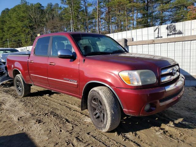 5TBDT44125S493308 - 2005 TOYOTA TUNDRA DOU RED photo 4