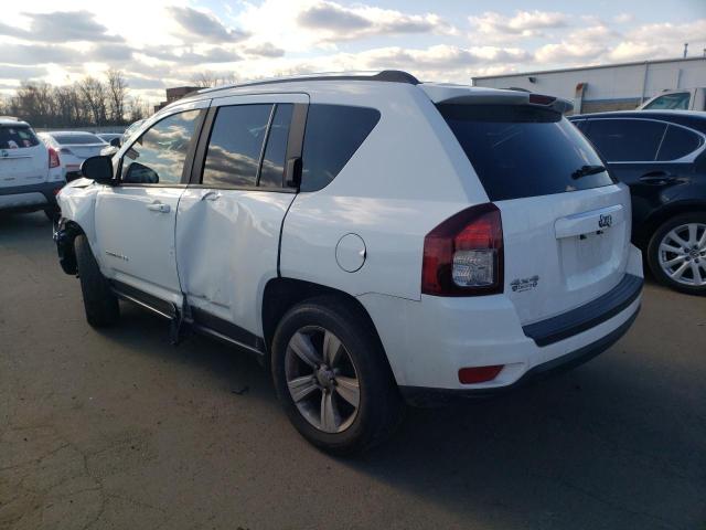 1C4NJDBB9ED592488 - 2014 JEEP COMPASS SP WHITE photo 2